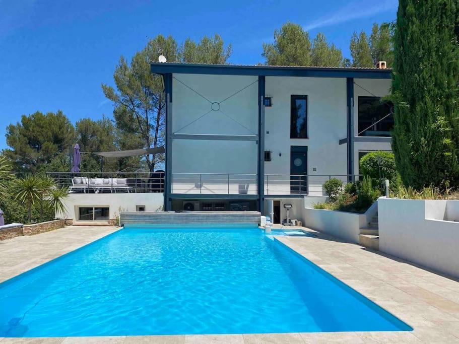Appartement 2-4 Pers. Piscine, Entre Aix Et Cassis La Destrousse Esterno foto